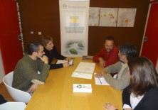 Reunión de trabajo en la sede de Phi Gaia