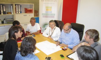 Reunión del Patronato de Fundación Phi con Phi Gaia y el equipo de arquitectura (Phi Design)