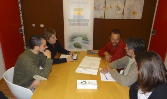 Reunión de trabajo en la sede de Phi Gaia