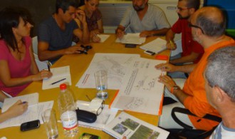 Reunión de trabajo en la sede de Phi Gaia