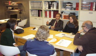 Reunión de ambos equipos