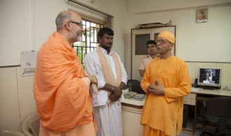 Rev. Swami Shantatmananda - Secretary Ramakrishna Mission Delhi