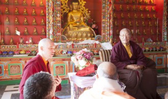 His Eminence Khamtrul Rimpoche  - Chime Gyaltse Monastery