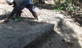Ha comenzado la construcción de la pista de basket